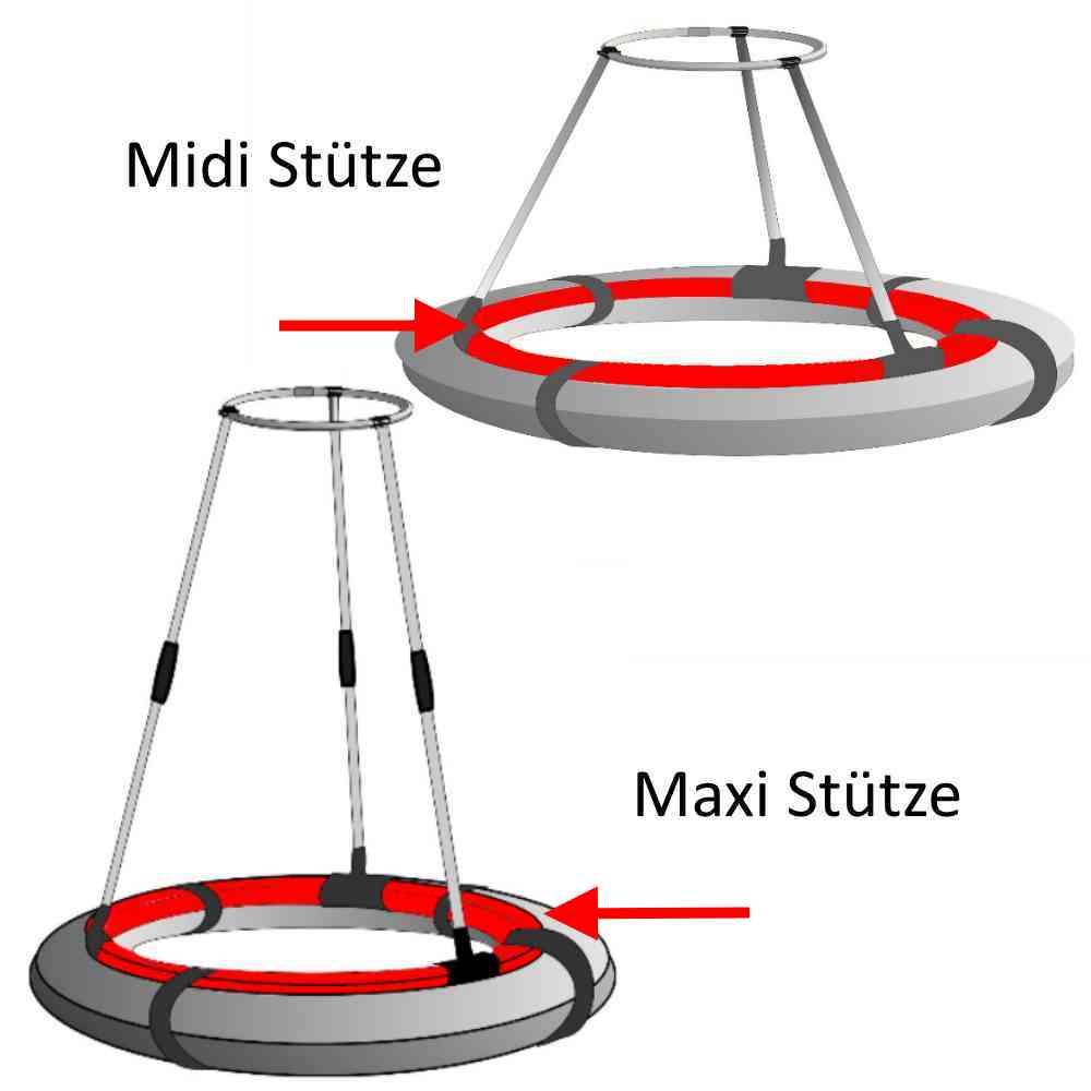 Artikelbild 2 des Artikels “Laubschutz, Stütze, Rohr, gebogen, 120 cm “